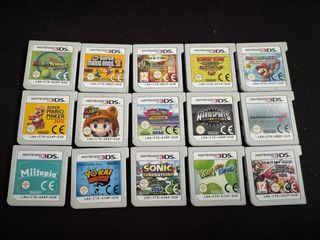 Lote 15 Juegos Nintendo 3DS