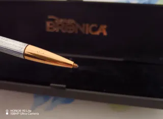 Penna Zenza Bronica Vintage Argento & Oro