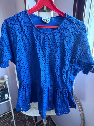 Blusa Bimba y Lola azul