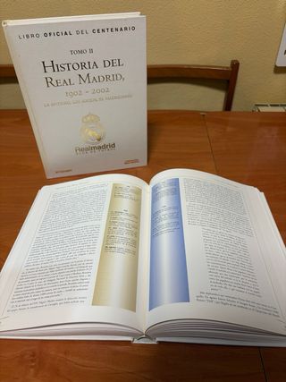 Libro Oficial Centenario Real Madrid 1902-2002