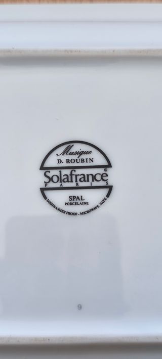 Cinzeiro Vintage Porcelana Sola France