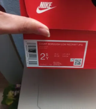 Scarpe bambino Nike bianche