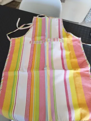 Grembiule da cucina a righe