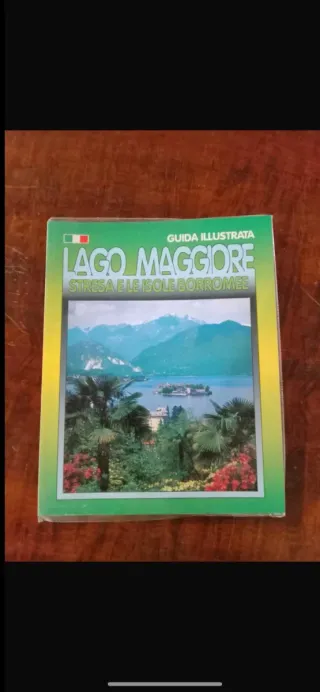 Libro guida illustrata lago maggiore