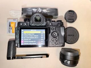 Nikon Zf Kit 40/2 SE + Grip + Batería Extra + adap