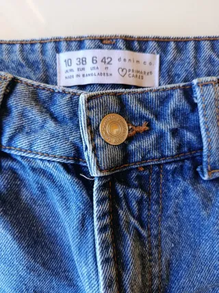 Pantalón corto vaquero mujer