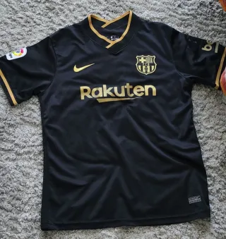 Maglia Barcelona Nike Rakuten Nera