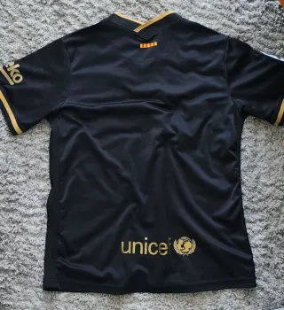 Maglia Barcelona Nike Rakuten Nera