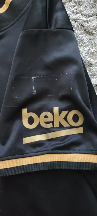 Maglia Barcelona Nike Rakuten Nera