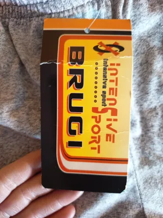 Bermuda gris talla M marca brugi