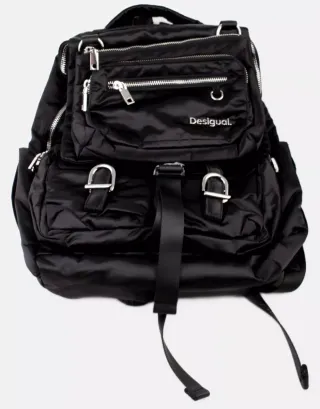 Mochila Desigual Negra Mujer
