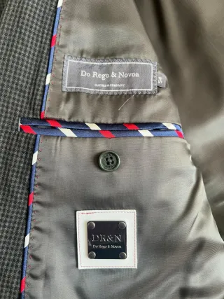 Americana caballero gris