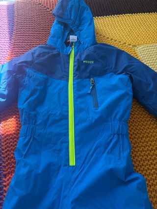 Mono de nieve Wedze azul talla 4 años
