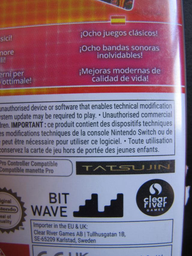 Toaplan Arcade Collection Vol 2 SWITCH Precintado