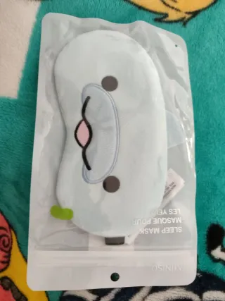 Máscara de dormir Miniso Delfín Azul