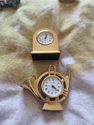 Lote de 14 mini relojes decorativos