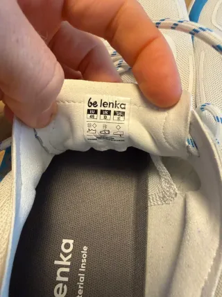 Zapatillas Be Lenka Barefoot Azul/Blanco