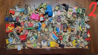 250 Llaveros Vintage Colección