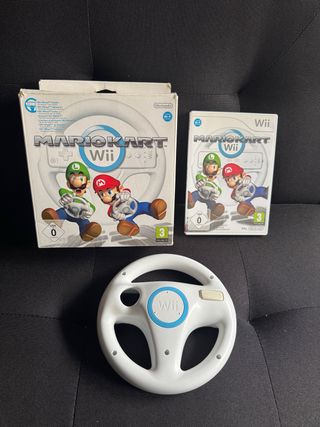 Mario Kart Wii + Volante Wii