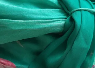 Vestido fiesta Sonia Peña verde talla 36