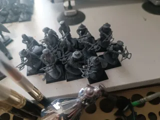 Bretonia Warhammer infantería