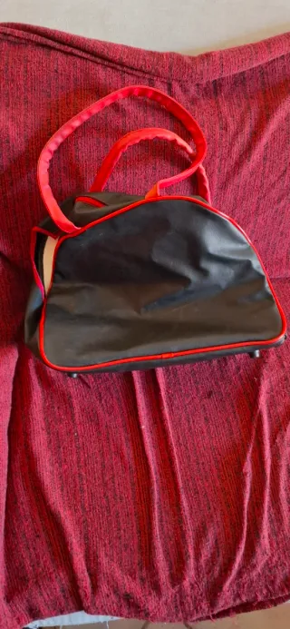 Borsa Disney Minnie Mouse nera e rossa