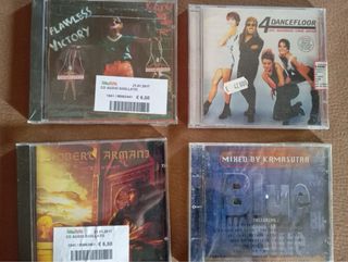 Portacd in plastica con160 DVD Film + 30 CD Musica