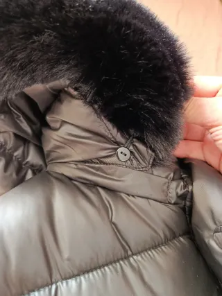 Giubbotto Sandro Ferrone nero con cappuccio