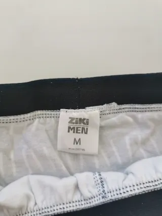 Calzoncillo estampado azul y gris