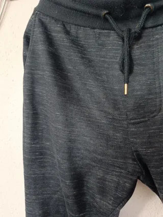 Pantalón chándal hombre azul jaspeado
