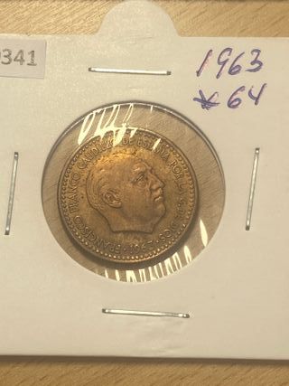 x4 monedas 1953*56 1953*62 1963*63 1963*64 peseta