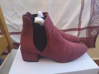 Botines Sendas Granates Mujer Talla 37