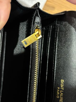 Bolso YSL Negro Piel Cadena Dorada