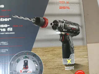 Atornillador Parkside 12V + Batería 2Ah