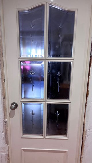 3 puertas modernas, 1 con cristales