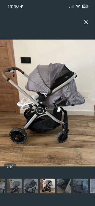 Carrito Bebé Chicco Best Friend Gris