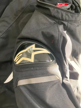 Chaqueta Moto Alpinestars Negra