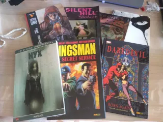 Comics, libros y revistas
