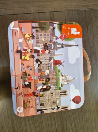 Puzzle Janod París 200 piezas +7 años