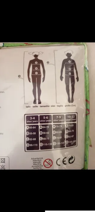 Disfraz SWAT niño 7-9 años