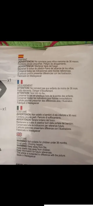 Disfraz SWAT niño 7-9 años