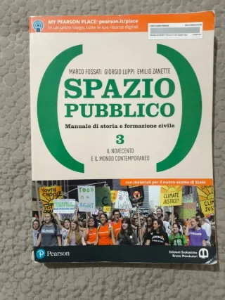 Libro scolastico Spazio Pubblico