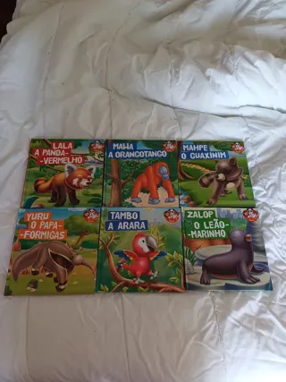 Coleção Animais quinta e livros