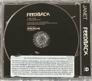 Janet Jackson - Feedback CD