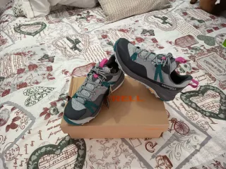 Zapatillas Merrell Mujer Gris/Verde