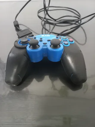 Mando Blaze PS1/PS2 Azul y Negro