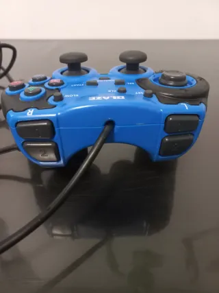 Mando Blaze PS1/PS2 Azul y Negro