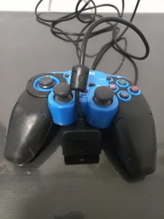 Mando Blaze PS1/PS2 Azul y Negro