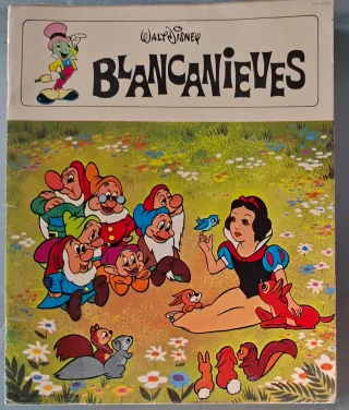 Cuento infantil BLANCANIEVES WALT DISNEY años 70
