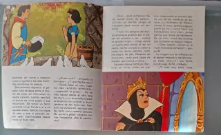 Cuento infantil BLANCANIEVES WALT DISNEY años 70